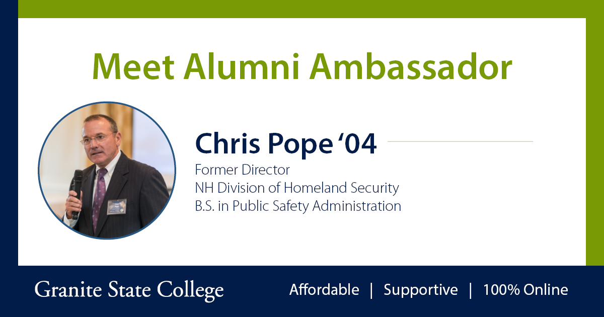 Alumni Advisor Chris Pope